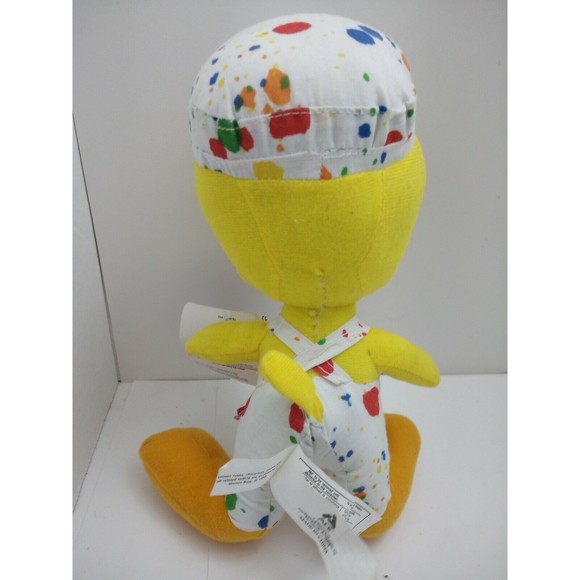 Looney Toons Painter Tweety Bird. With Tag.  9".  1998. - Picture 3 of 11